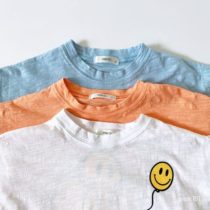 PINK151 - Korean Children Fashion - #Kfashion4kids - Balloon Smile Tee - 7