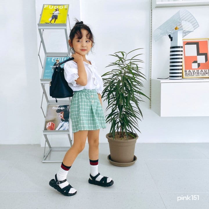 PINK151 - Korean Children Fashion - #Kfashion4kids - Frill Blouse - 10