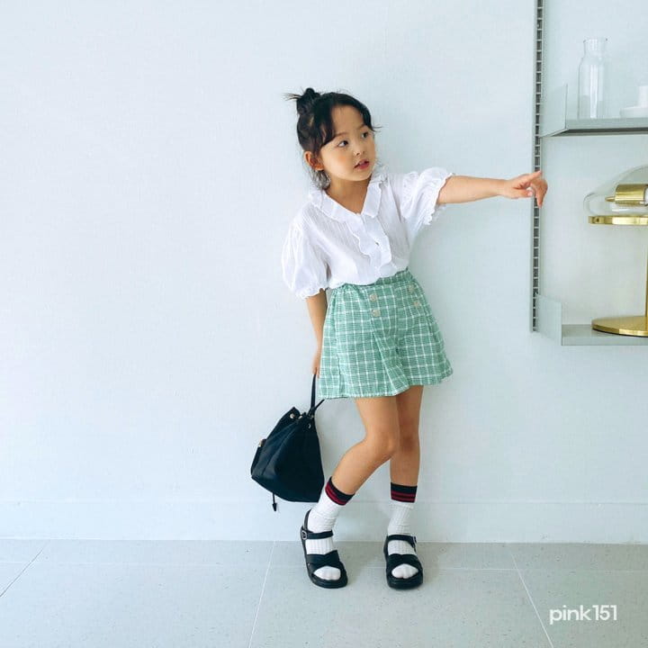 PINK151 - Korean Children Fashion - #Kfashion4kids - Frill Blouse - 11