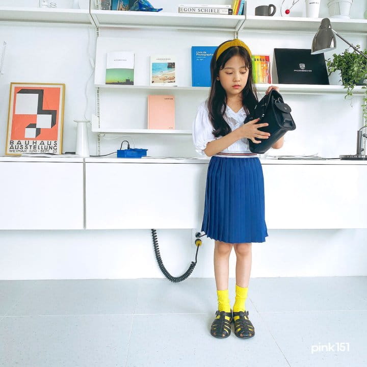 PINK151 - Korean Children Fashion - #Kfashion4kids - Frill Blouse - 12