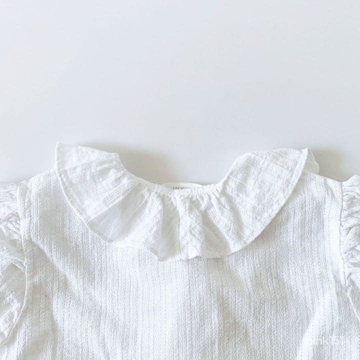 PINK151 - Korean Children Fashion - #Kfashion4kids - Frill Blouse - 4