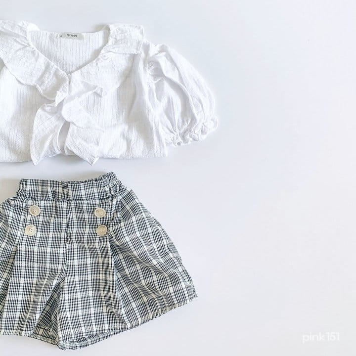 PINK151 - Korean Children Fashion - #Kfashion4kids - Frill Blouse - 5