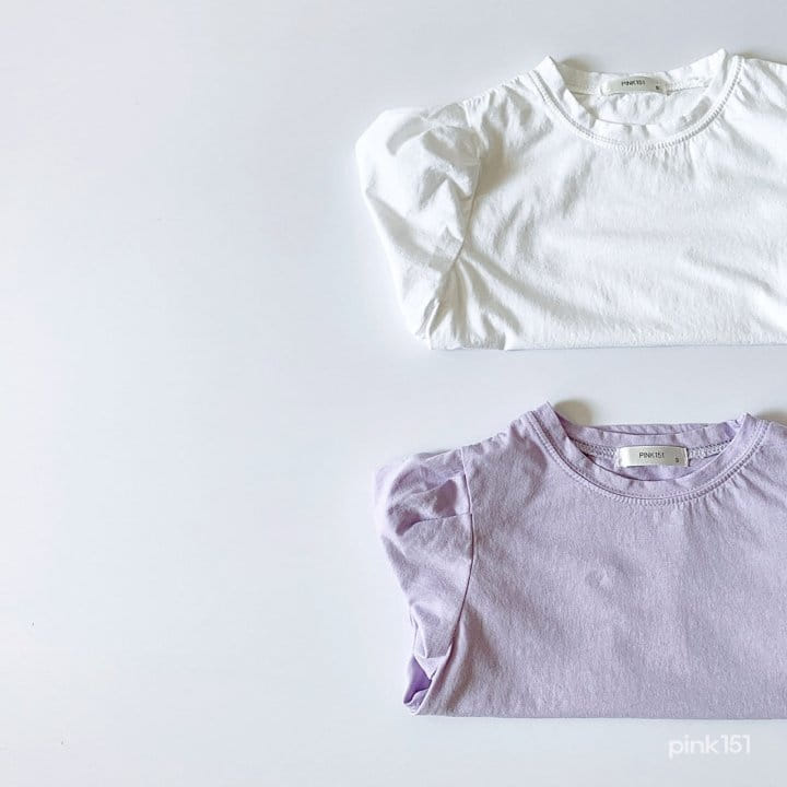 PINK151 - Korean Children Fashion - #Kfashion4kids - Shoulder Puff Tee