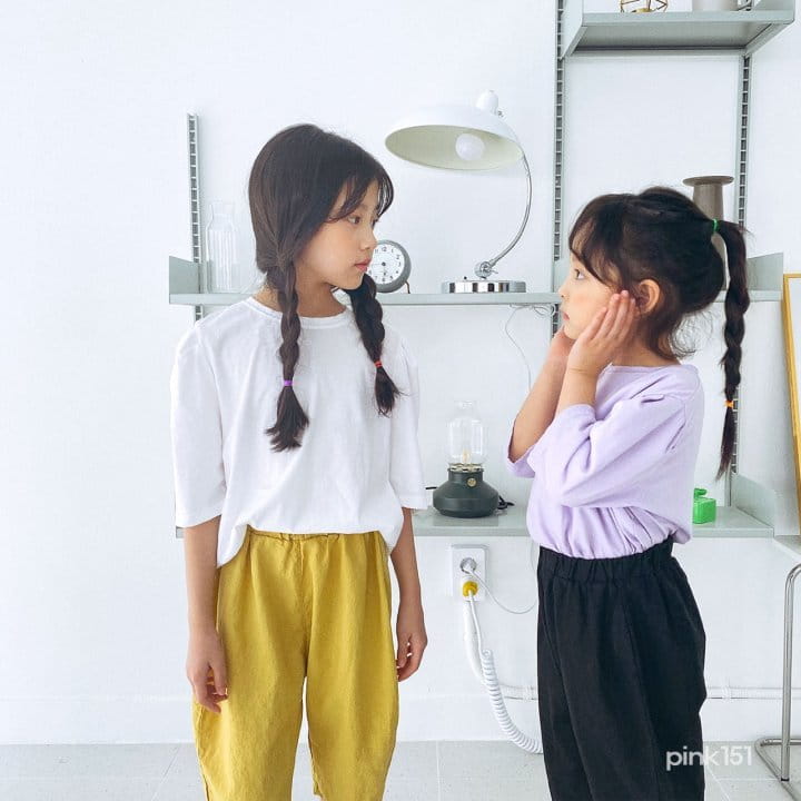 PINK151 - Korean Children Fashion - #Kfashion4kids - Shoulder Puff Tee - 10