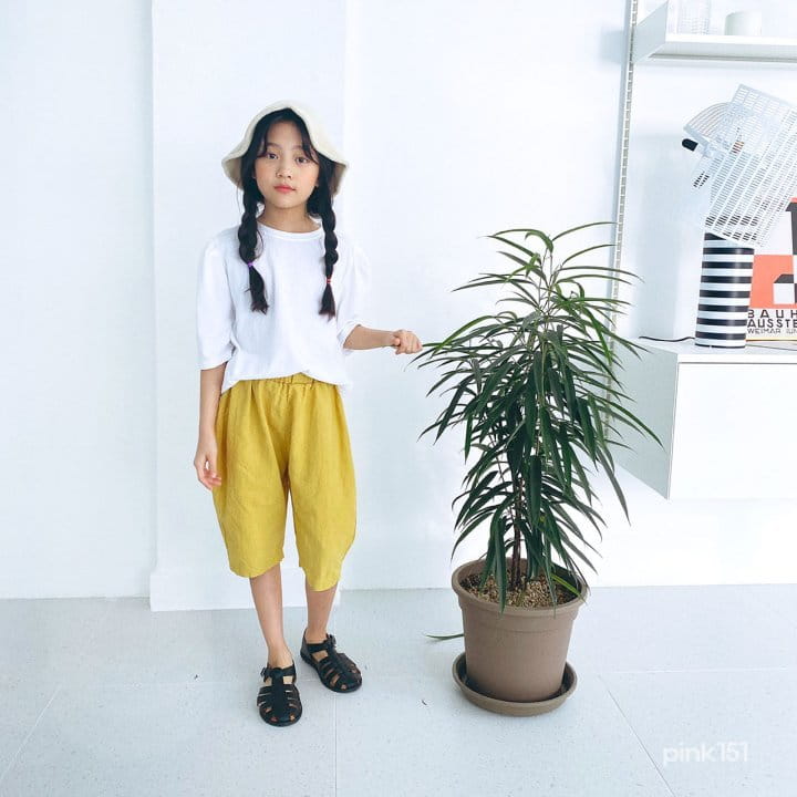 PINK151 - Korean Children Fashion - #Kfashion4kids - Shoulder Puff Tee - 11