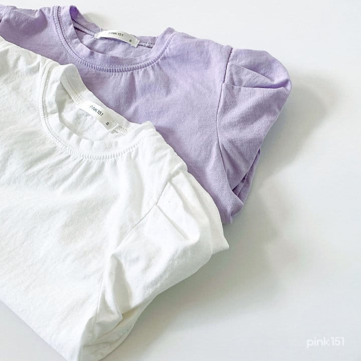 PINK151 - Korean Children Fashion - #Kfashion4kids - Shoulder Puff Tee - 2