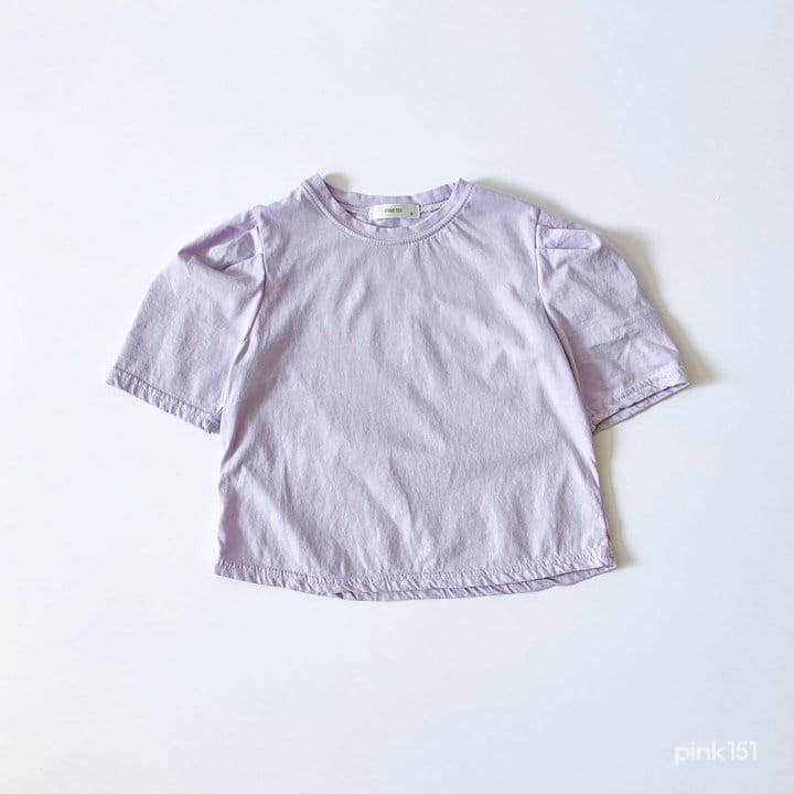 PINK151 - Korean Children Fashion - #Kfashion4kids - Shoulder Puff Tee - 4