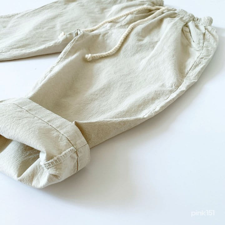 PINK151 - Korean Children Fashion - #Kfashion4kids - Comfortable Linen Pants - 4