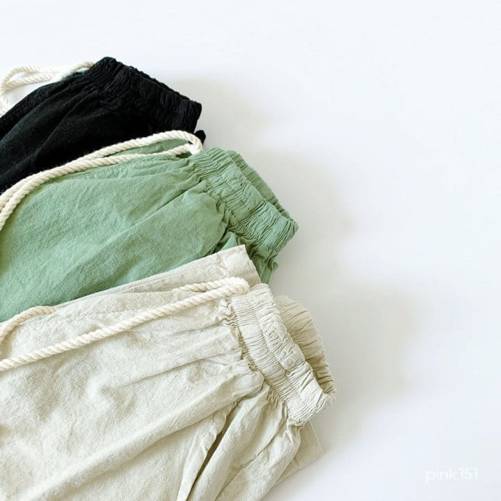 PINK151 - Korean Children Fashion - #Kfashion4kids - Comfortable Linen Pants - 5