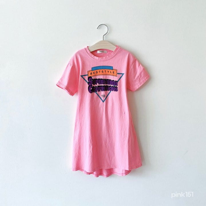 PINK151 - Korean Children Fashion - #Kfashion4kids - Super Slit One-piece - 3