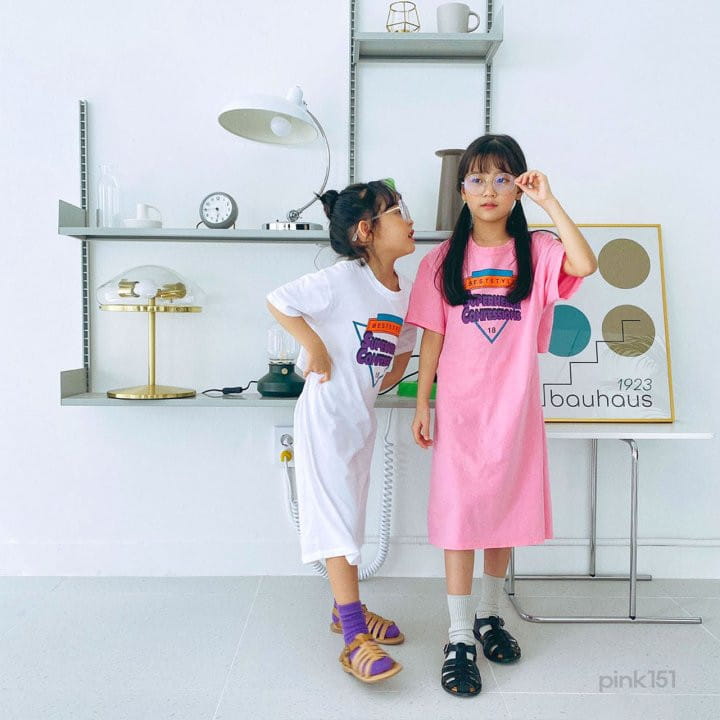 PINK151 - Korean Children Fashion - #Kfashion4kids - Super Slit One-piece - 6