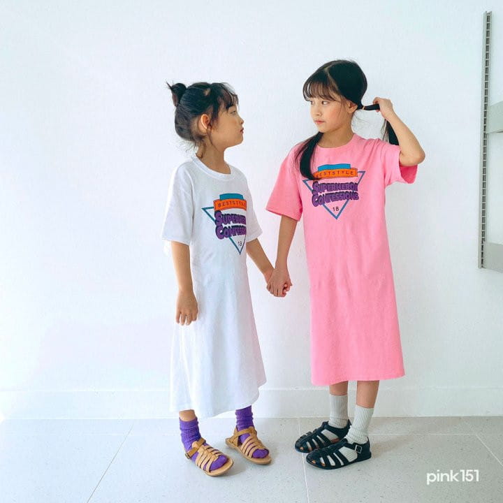 PINK151 - Korean Children Fashion - #Kfashion4kids - Super Slit One-piece - 8