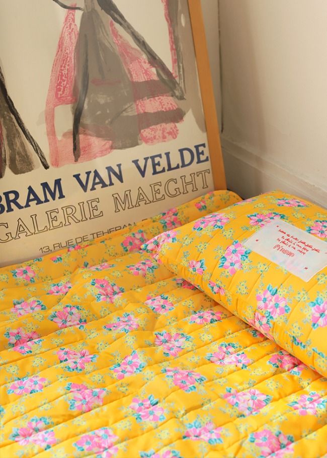 PINSON - Korean Children Fashion - #Kfashion4kids - Dejeu Flower Pillow