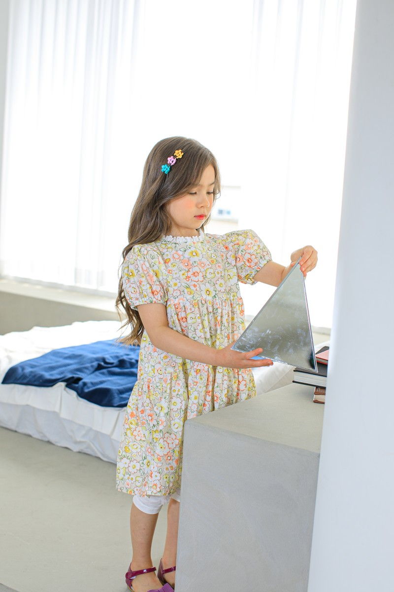 PUDDING - Korean Children Fashion - #Kfashion4kids - Flowrt One-piece