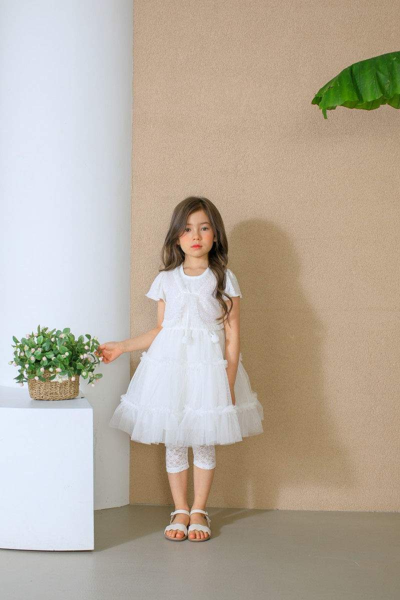 PUDDING - Korean Children Fashion - #Kfashion4kids - Vest One-piece