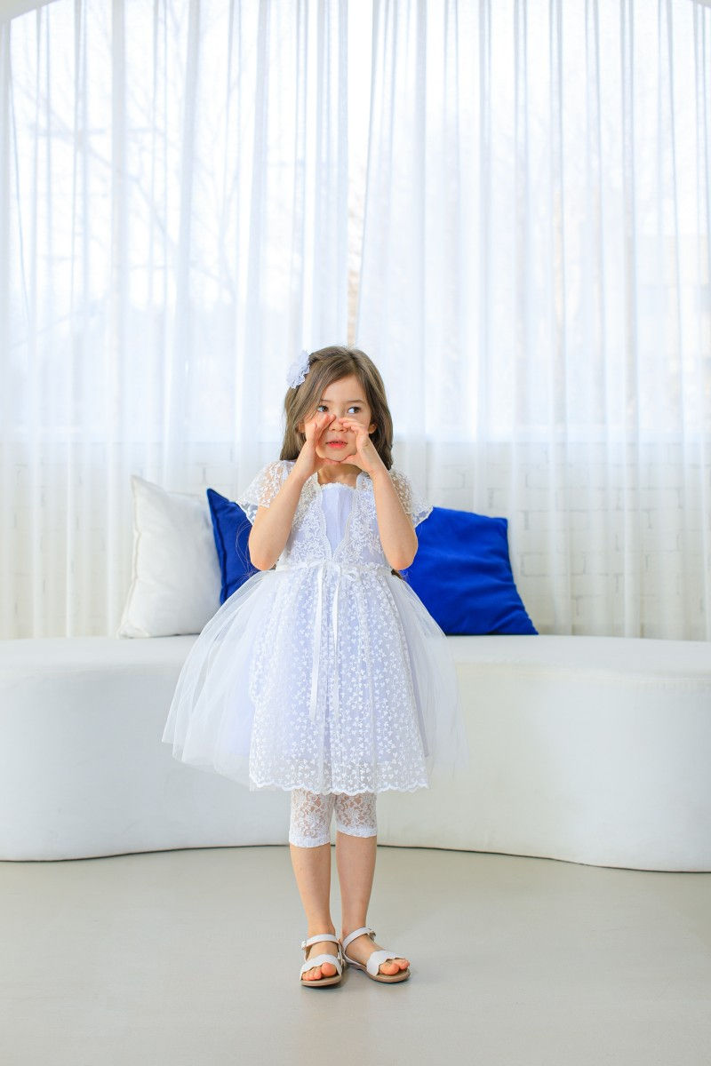 PUDDING - Korean Children Fashion - #Kfashion4kids - Embroidery One-piece