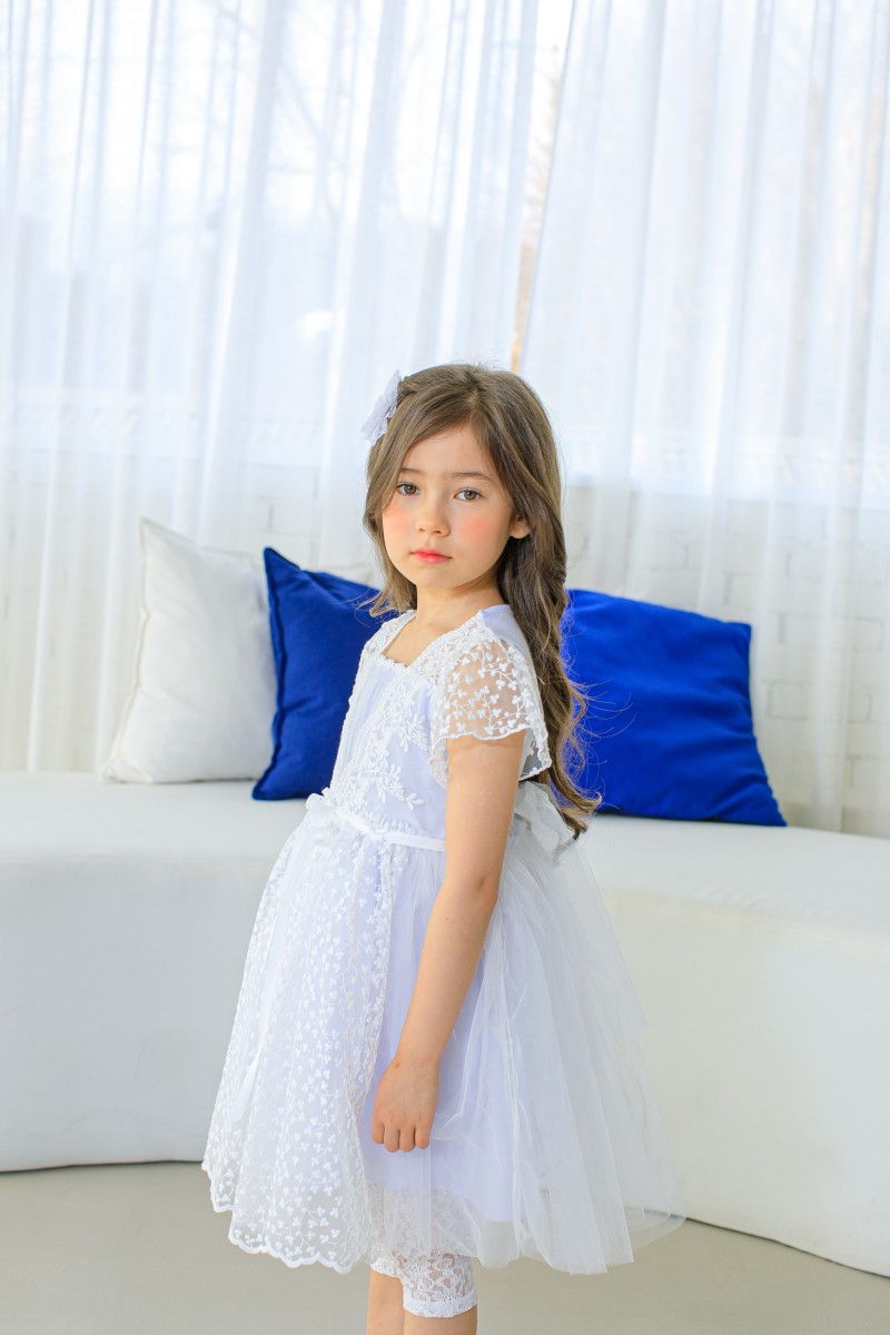 PUDDING - Korean Children Fashion - #Kfashion4kids - Embroidery One-piece - 4