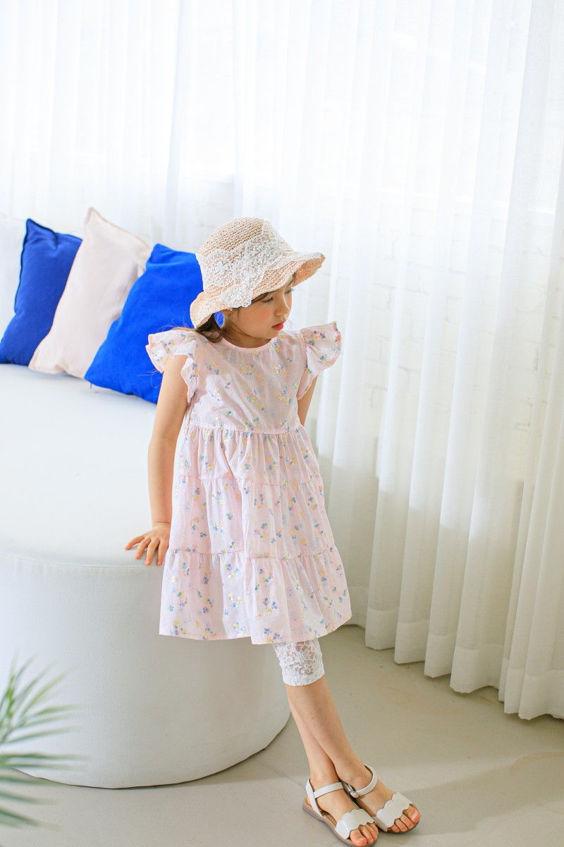 PUDDING - Korean Children Fashion - #Kfashion4kids - Embroidery Painting One-piece - 11
