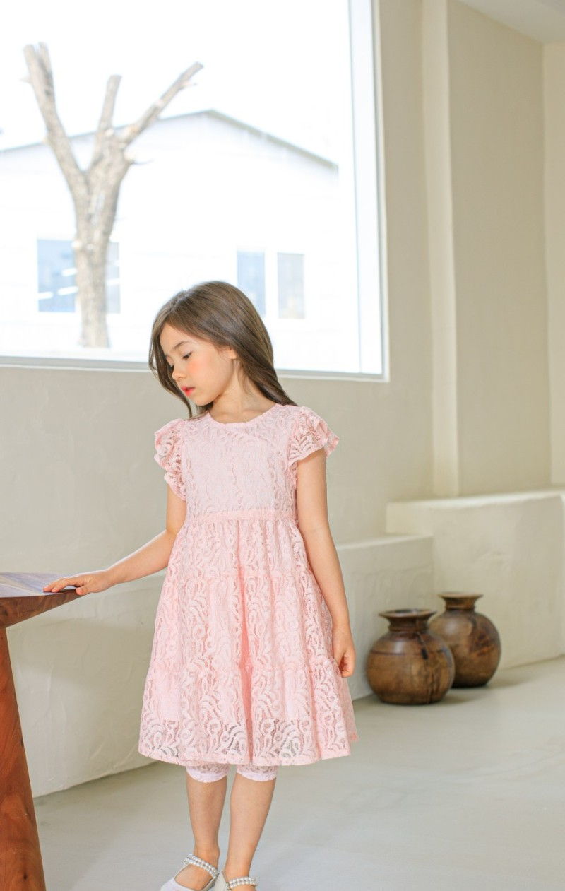 PUDDING - Korean Children Fashion - #Kfashion4kids - See Through One-piece - 8
