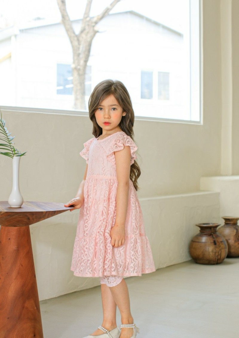 PUDDING - Korean Children Fashion - #Kfashion4kids - See Through One-piece - 9