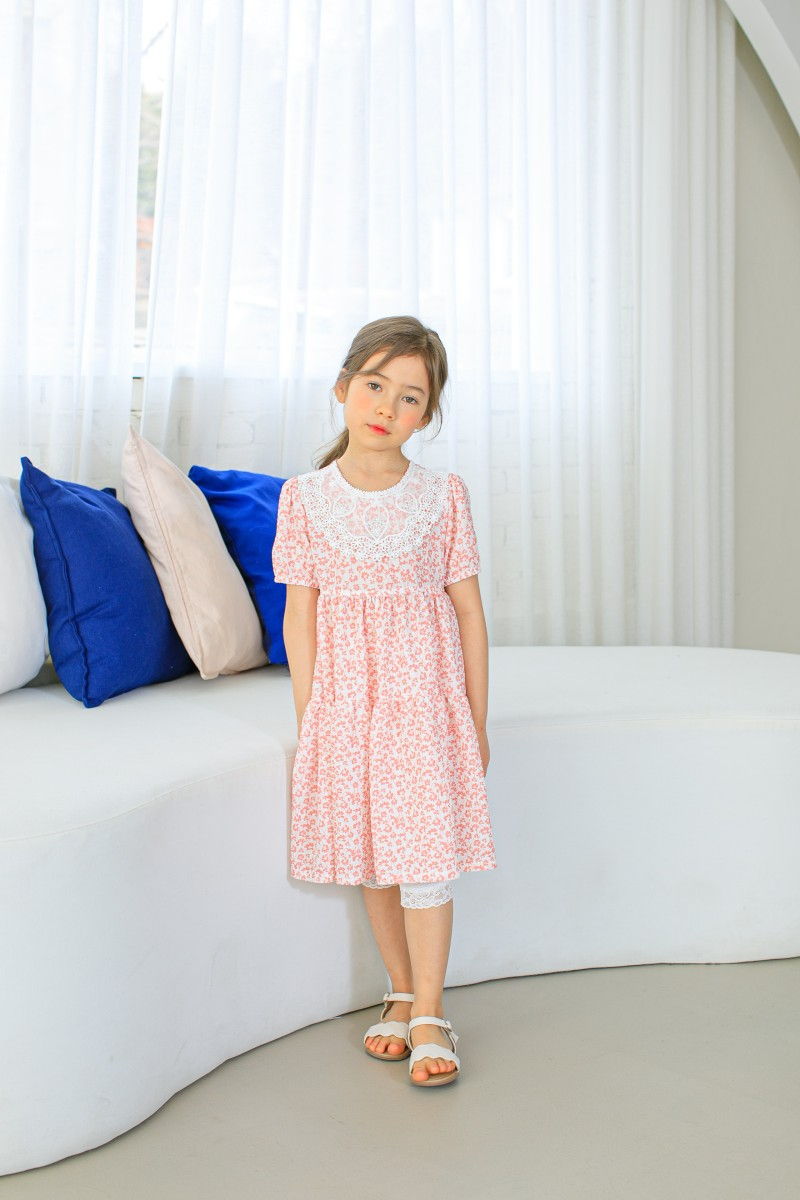 PUDDING - Korean Children Fashion - #Kfashion4kids - Motive One-piece - 2