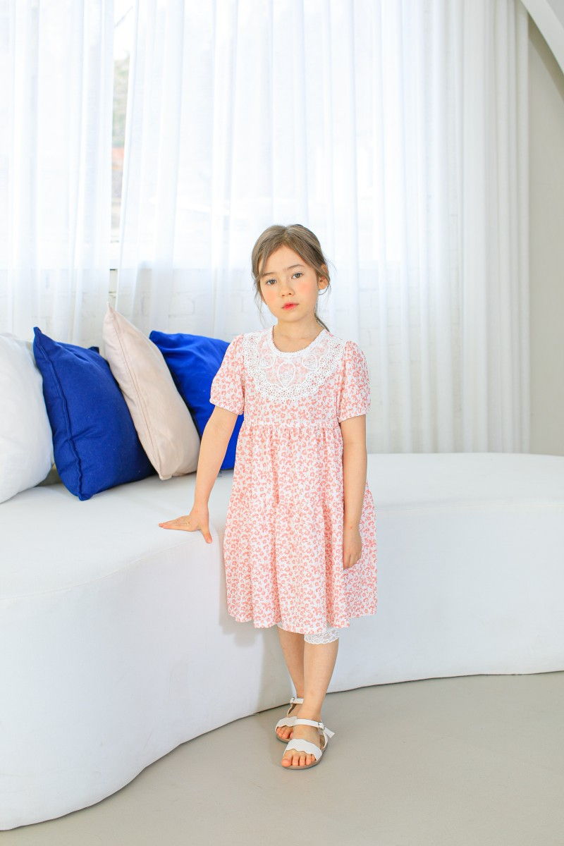PUDDING - Korean Children Fashion - #Kfashion4kids - Motive One-piece - 3