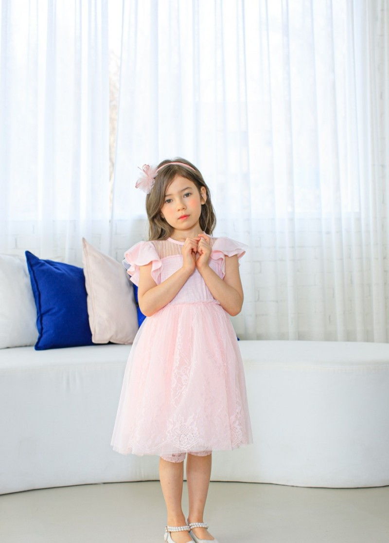 PUDDING - Korean Children Fashion - #Kfashion4kids - Russell One-piece - 10