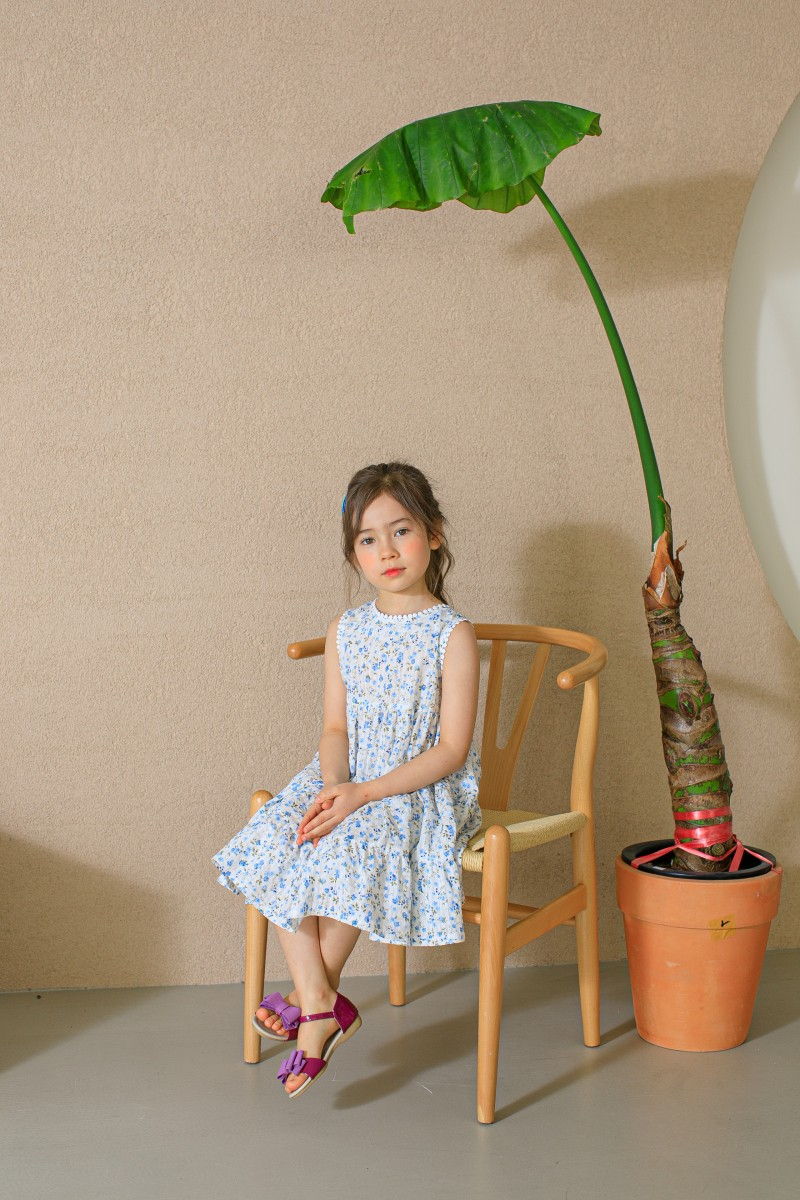 PUDDING - Korean Children Fashion - #Kfashion4kids - Sleeveless One-piece - 6