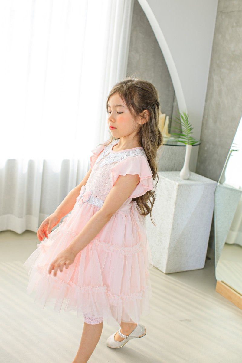 PUDDING - Korean Children Fashion - #Kfashion4kids - Butterfly One-piece - 4