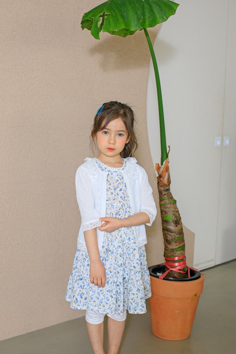 PUDDING - Korean Children Fashion - #Kfashion4kids - Lace Cardigan - 2