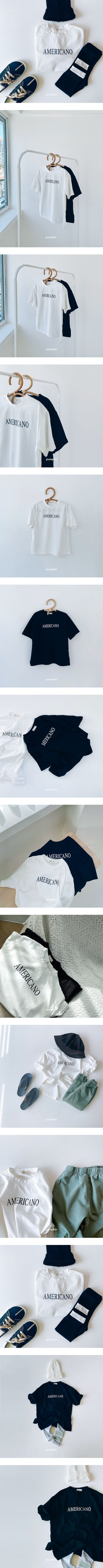 PUMPKIN - Korean Children Fashion - #Kfashion4kids - Americano Tee