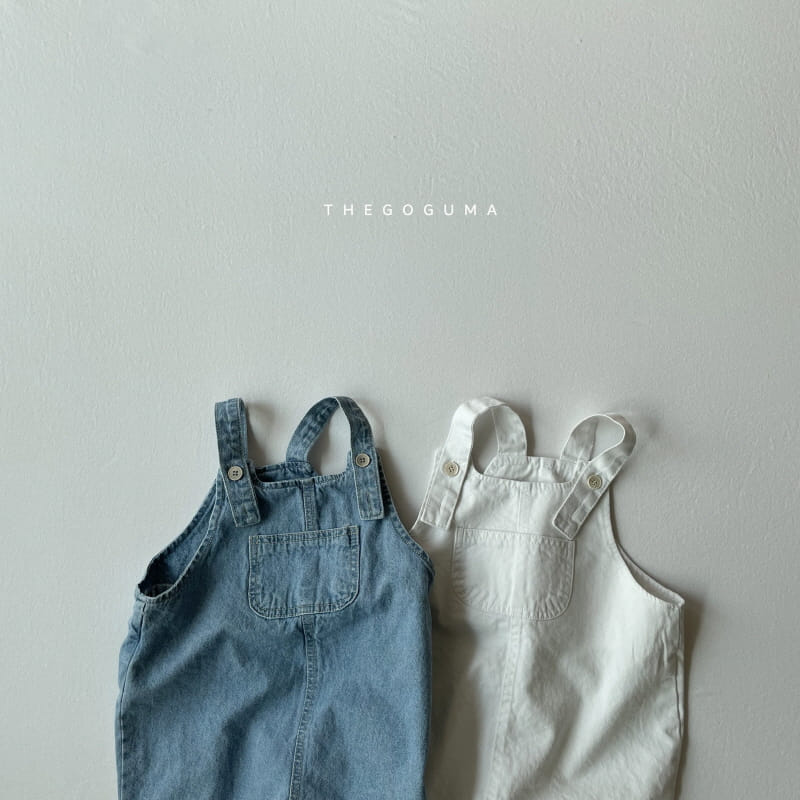 SHINSEAGE KIDS - Korean Children Fashion - #Kfashion4kids - Bang Bang Dungarees Denim Pants