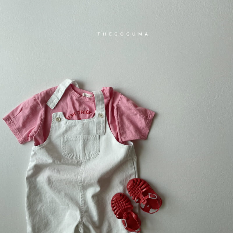 SHINSEAGE KIDS - Korean Children Fashion - #Kfashion4kids - Bang Bang Dungarees Denim Pants - 4