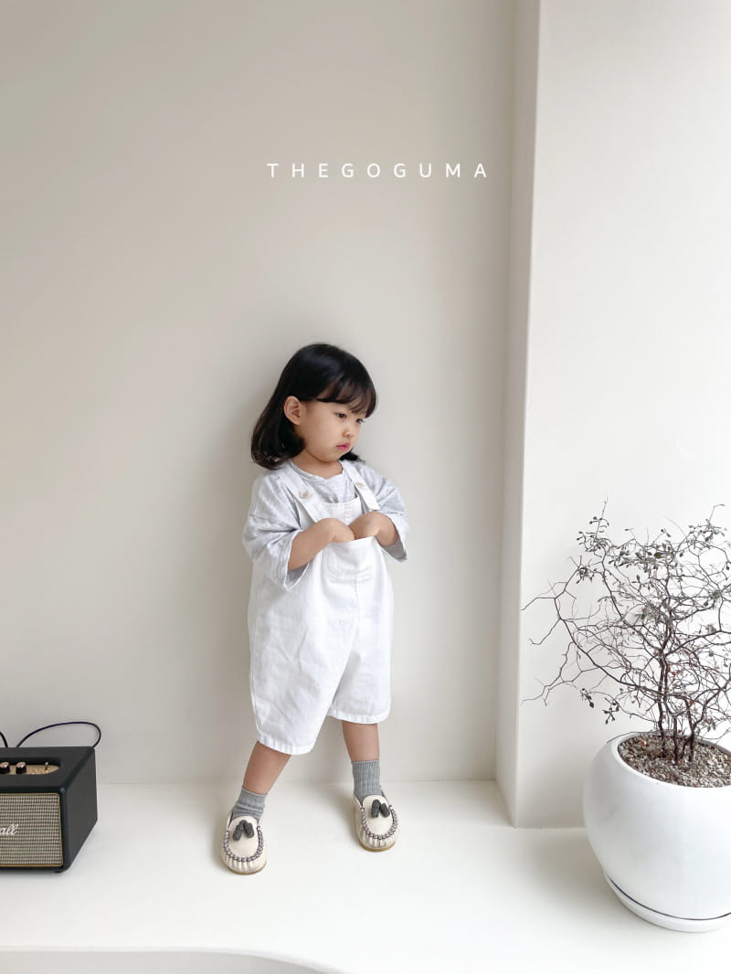 SHINSEAGE KIDS - Korean Children Fashion - #Kfashion4kids - Bang Bang Dungarees Denim Pants - 5