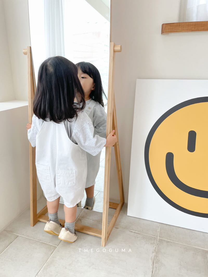 SHINSEAGE KIDS - Korean Children Fashion - #Kfashion4kids - Bang Bang Dungarees Denim Pants - 6