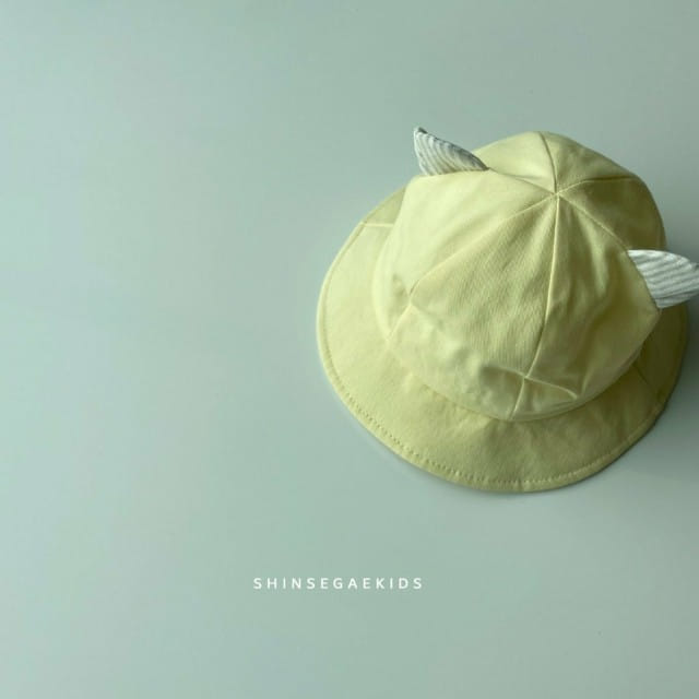 SHINSEAGE KIDS - Korean Children Fashion - #Kfashion4kids - Stripes Ear Bucket Hat  - 3