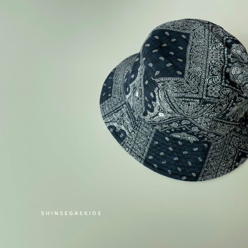 SHINSEAGE KIDS - Korean Children Fashion - #Kfashion4kids - Paisley String Bucket Hat - 4