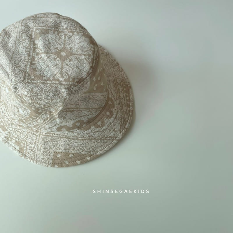 SHINSEAGE KIDS - Korean Children Fashion - #Kfashion4kids - Paisley String Bucket Hat - 5