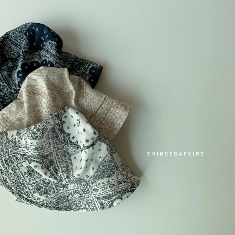SHINSEAGE KIDS - Korean Children Fashion - #Kfashion4kids - Paisley String Bucket Hat - 6