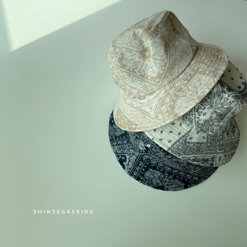 SHINSEAGE KIDS - Korean Children Fashion - #Kfashion4kids - Paisley String Bucket Hat - 7
