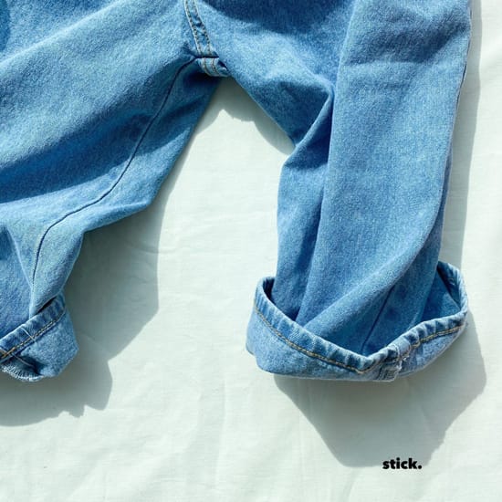 STICK - Korean Children Fashion - #Kfashion4kids - Namsan Denim Pants - 8