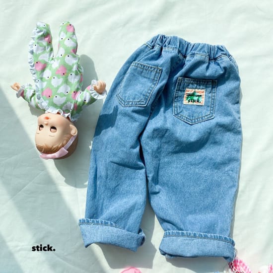 STICK - Korean Children Fashion - #Kfashion4kids - Namsan Denim Pants - 9
