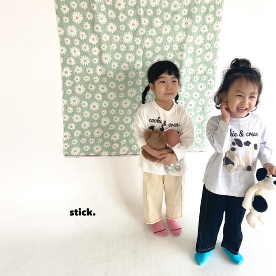 STICK - Korean Children Fashion - #Kfashion4kids - Puppy Boxy Tee - 4