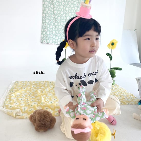 STICK - Korean Children Fashion - #Kfashion4kids - Puppy Boxy Tee - 6
