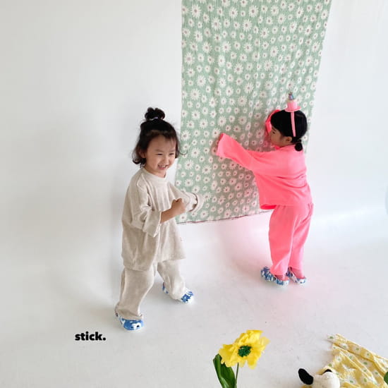 STICK - Korean Children Fashion - #Kfashion4kids - Waffle Day Loose Drawers - 4