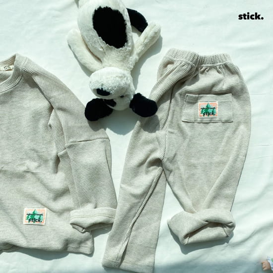 STICK - Korean Children Fashion - #Kfashion4kids - Waffle Day Loose Drawers - 8
