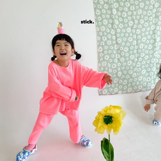 STICK - Korean Children Fashion - #Kfashion4kids - Waffle Day Boxy Tee - 5