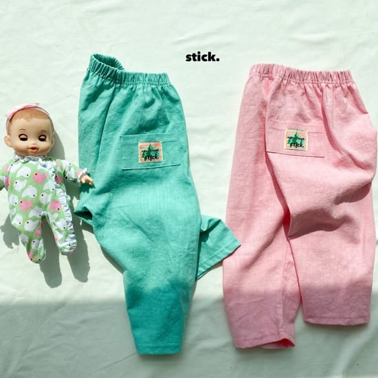 STICK - Korean Children Fashion - #Kfashion4kids - Linen Day Loose Drawers - 8