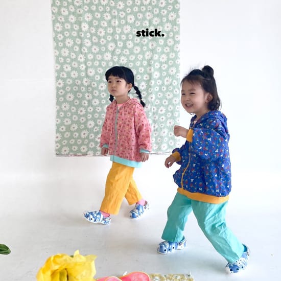 STICK - Korean Children Fashion - #Kfashion4kids - My Friend Hoody Zip-up