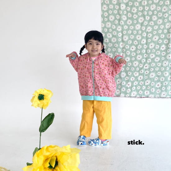 STICK - Korean Children Fashion - #Kfashion4kids - My Friend Hoody Zip-up - 2